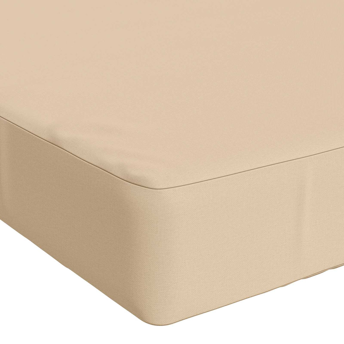 Bankkussen SOEST 100% Polyester Crèmekleurig 60 x 40 x 8 cm