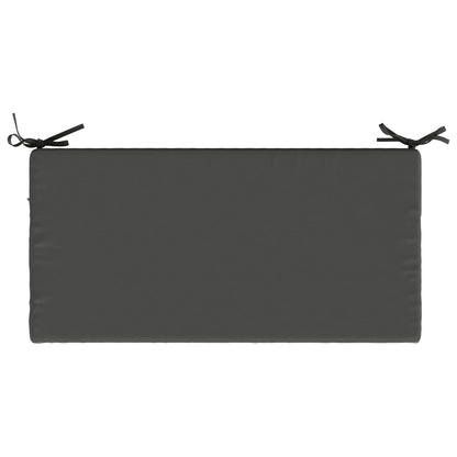 Bankkussen SOEST 100% Polyester Antraciet 60 x 40 x 8 cm
