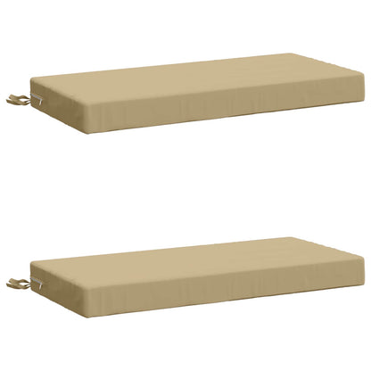 2-delige Bankkussens SOEST 2 st 100% Polyester Beige