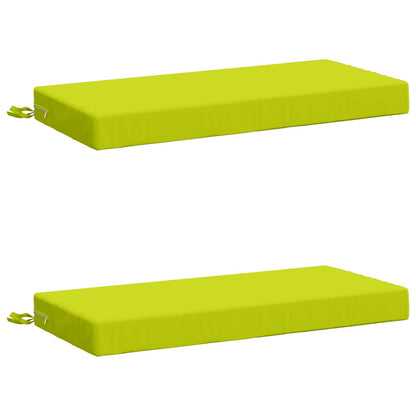 2-delige Bankkussens SOEST 2 st 100% Polyester Helder groen