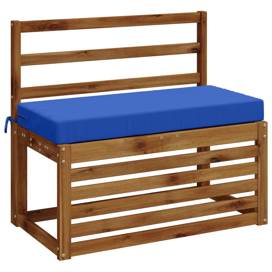 Bankkussen SOEST 100% Polyester Koninklijk Blauw 60 x 40 x 8 cm