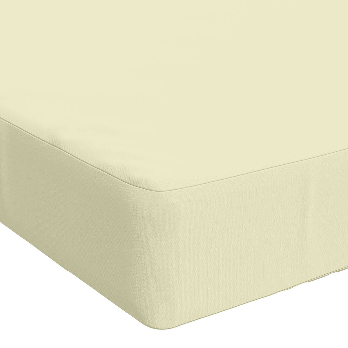 Bankkussen SOEST 100% Polyester Crèmekleurig 60 x 40 x 8 cm