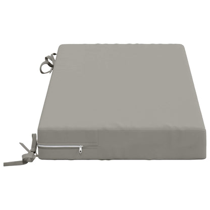 Bankkussen SOEST 100% Polyester Grijs 60 x 40 x 8 cm