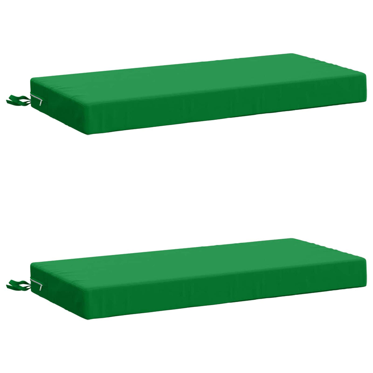 2-delige Bankkussens SOEST 2 st 100% Polyester Groen