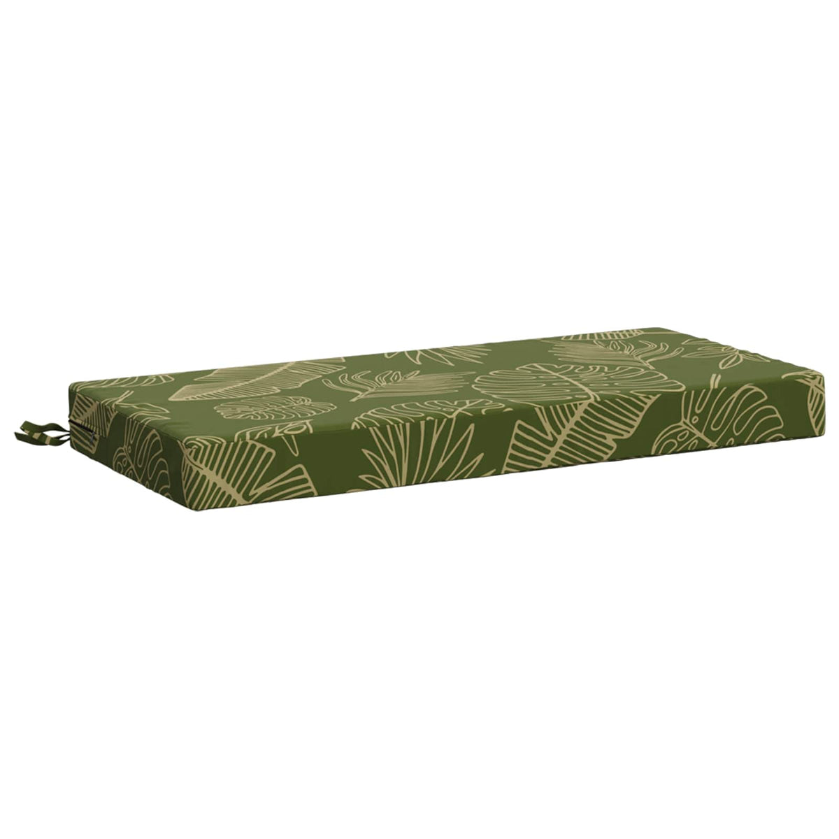 Bankkussen SOEST 100% Polyester Bladontwerp 60 x 40 x 8 cm