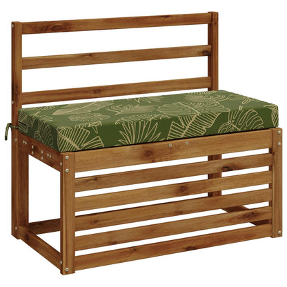 Bankkussen SOEST 100% Polyester Bladontwerp 60 x 40 x 8 cm