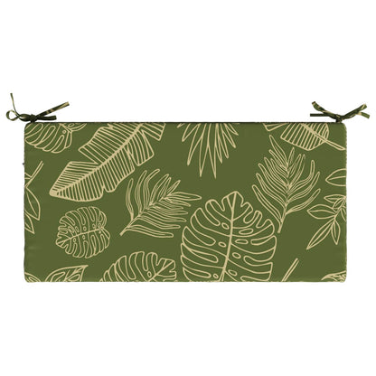 Bankkussen SOEST 100% Polyester Bladontwerp 60 x 40 x 8 cm