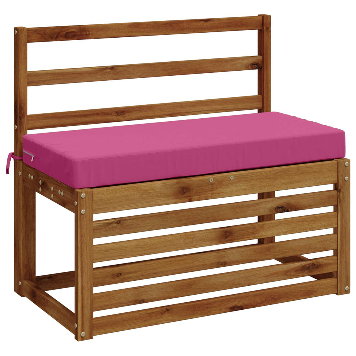 Bankkussen SOEST 100% Polyester Roze 60 x 40 x 8 cm