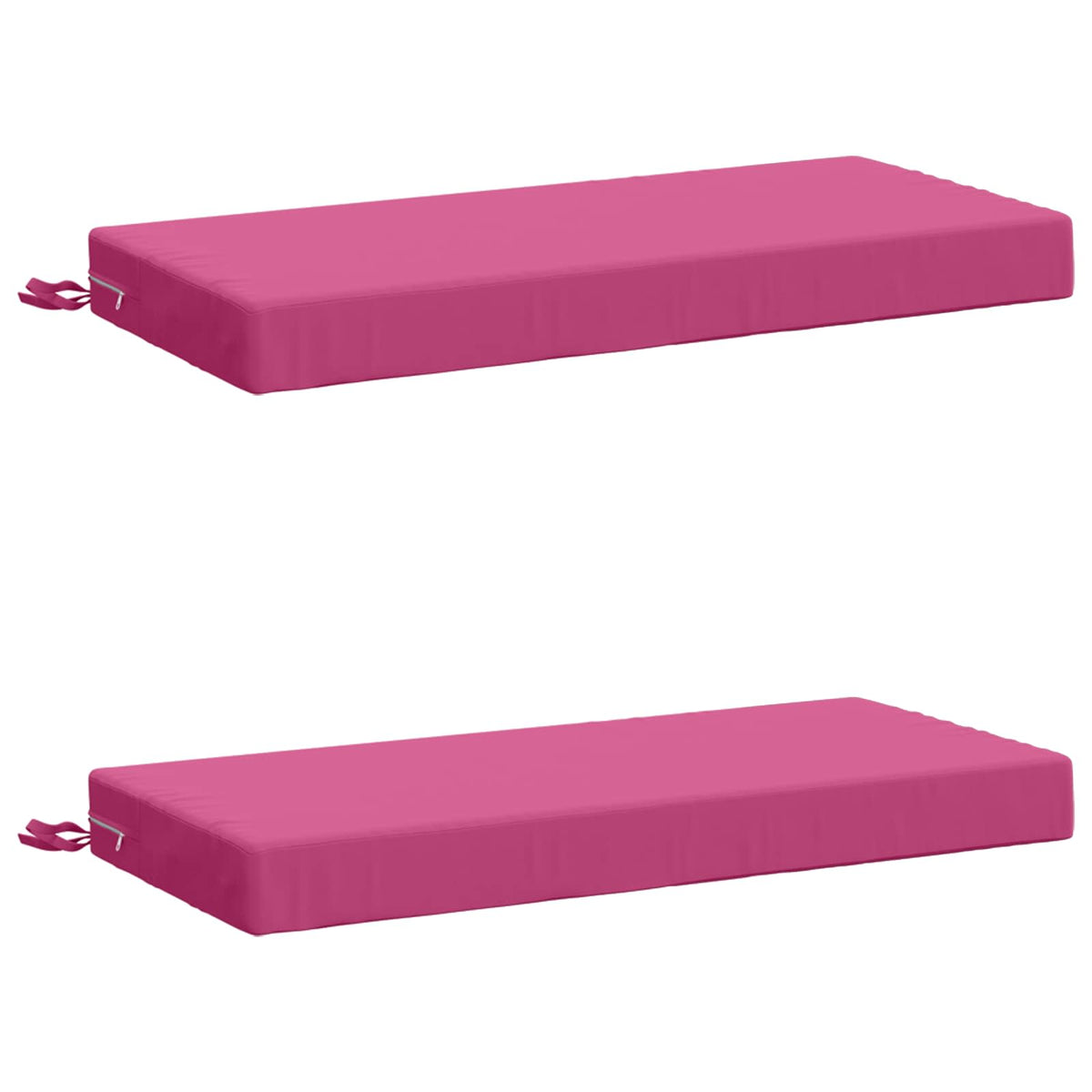 2-delige Bankkussens SOEST 2 st 100% Polyester Roze
