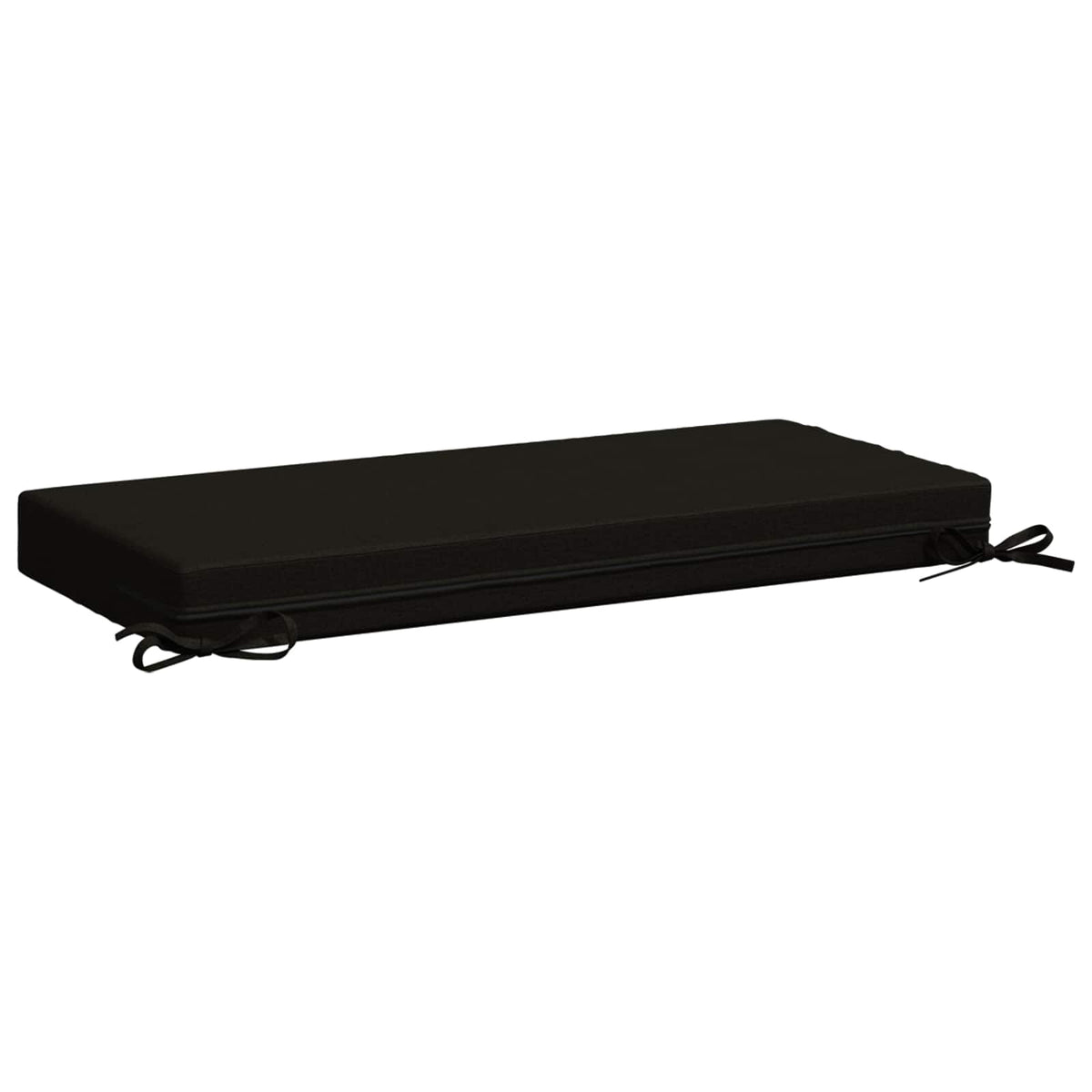Bankkussen SOEST 100% Polyester Zwart 80 x 40 x 8 cm