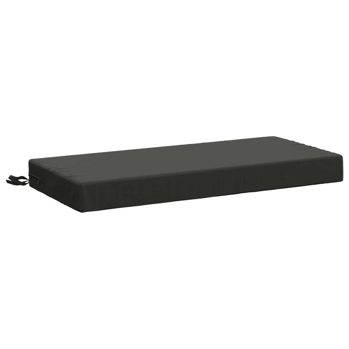 Bankkussen SOEST 100% Polyester Antraciet 80 x 40 x 8 cm