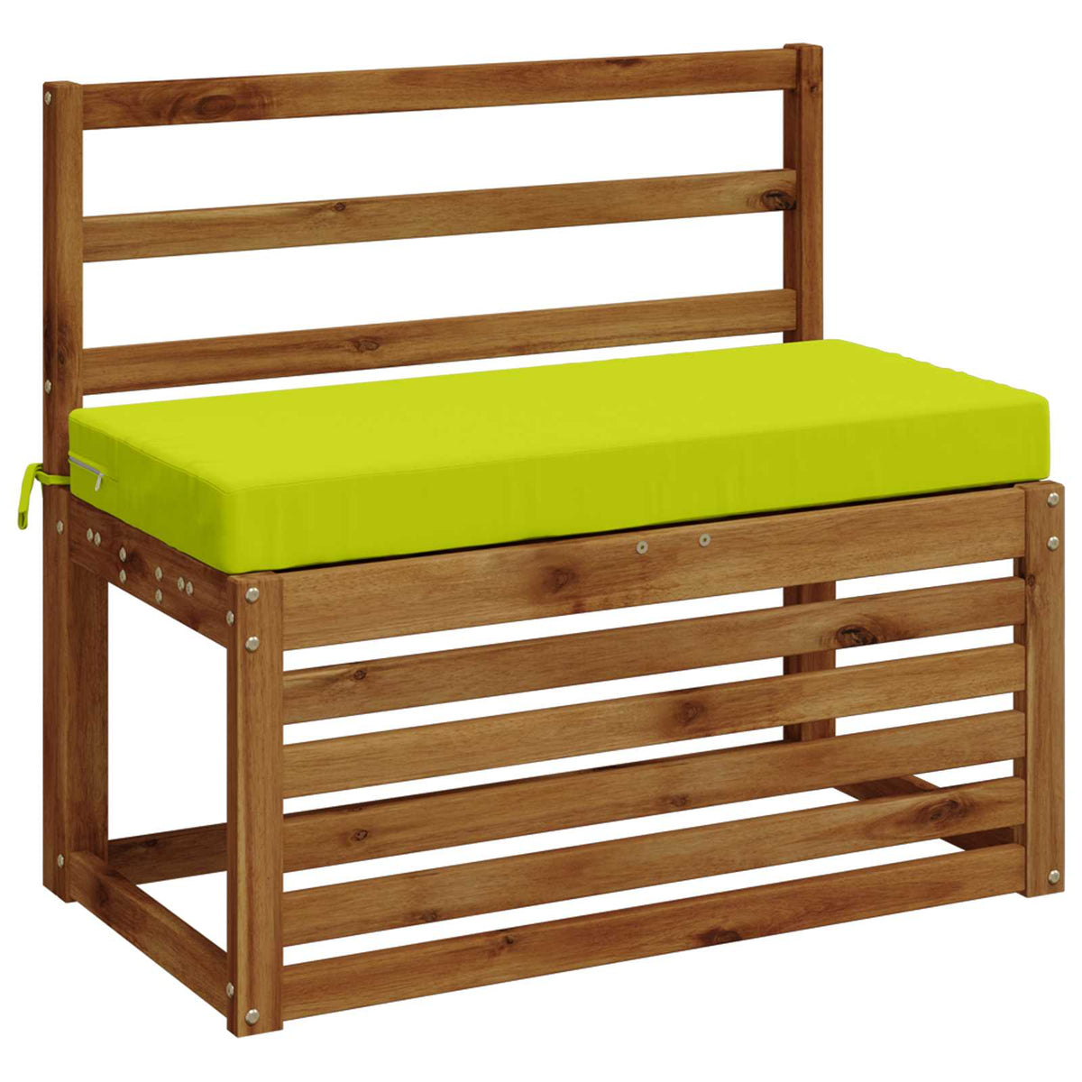 Bankkussen SOEST 100% Polyester Helder groen 80 x 40 x 8 cm