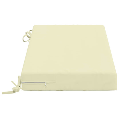 2-delige Bankkussens SOEST 2 st 100% Polyester Crèmekleurig