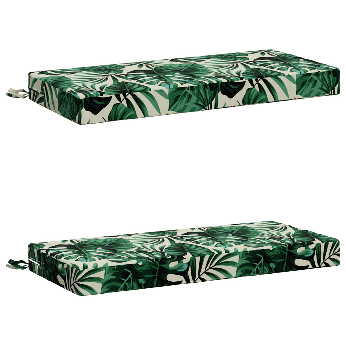 2-delige Bankkussens SOEST 2 st 100% Polyester Bladpatroon