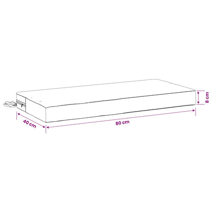 2-delige Bankkussens SOEST 2 st 100% Polyester Bladpatroon