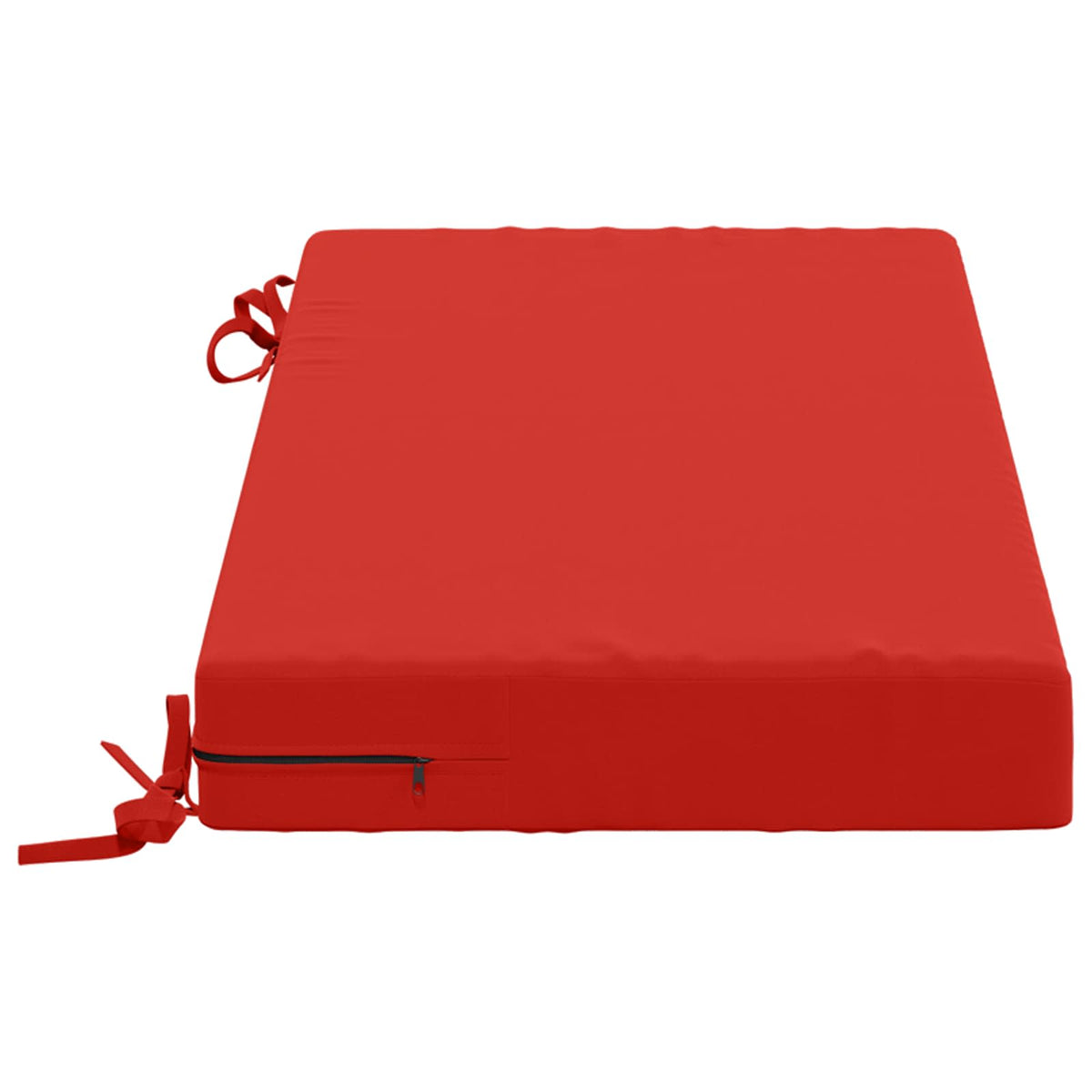 Bankkussen SOEST 100% Polyester Rood 80 x 40 x 8 cm
