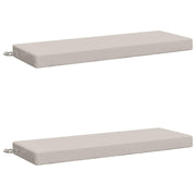 Bankkussens SOEST 2 stuks wit polyester
