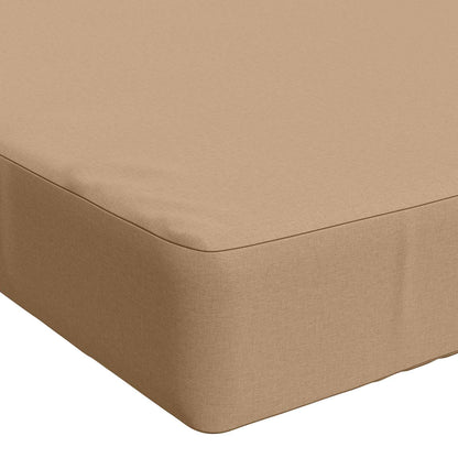 Bankkussen SOEST 100% Polyester Zand 100 x 40 x 8 cm