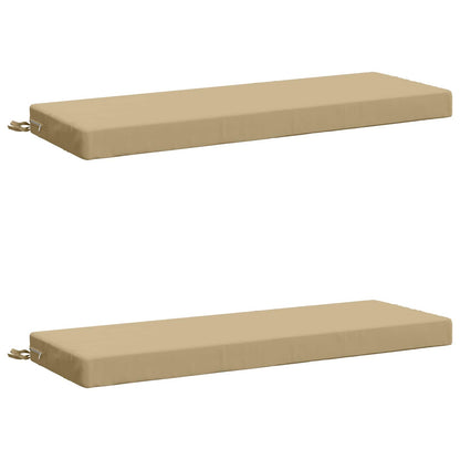 2-delige Bankkussens SOEST 2 st 100% Polyester Beige