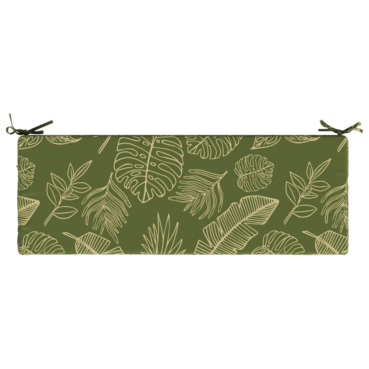 Bankkussen SOEST 100% Polyester Bladontwerp 100 x 40 x 8 cm