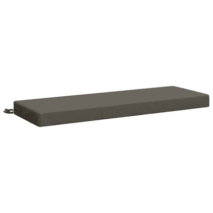 Bankkussen SOEST 100% Polyester Grijs 110 x 40 x 8 cm