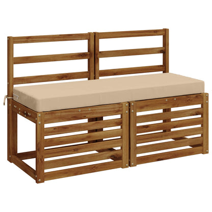 Bankkussen SOEST 100% Polyester Crèmekleurig 110 x 40 x 8 cm