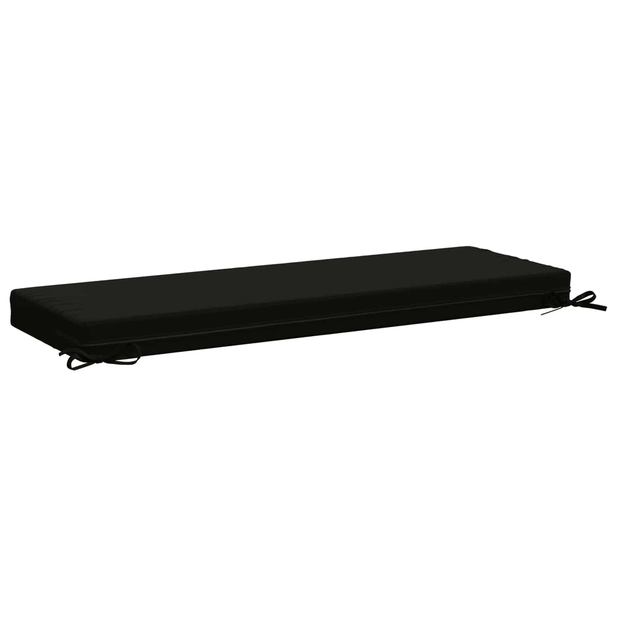 Bankkussen SOEST 100% Polyester Zwart 110 x 40 x 8 cm