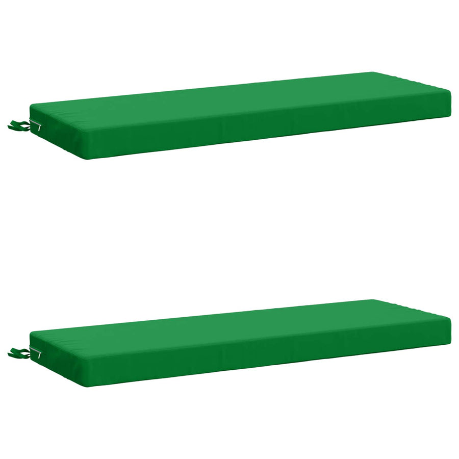 2-delige Bankkussens SOEST 2 st 100% Polyester Groen