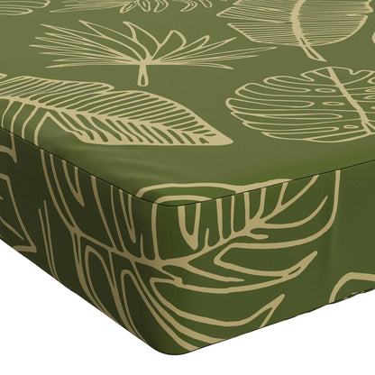 Bankkussen SOEST 100% Polyester Bladontwerp 110 x 40 x 8 cm