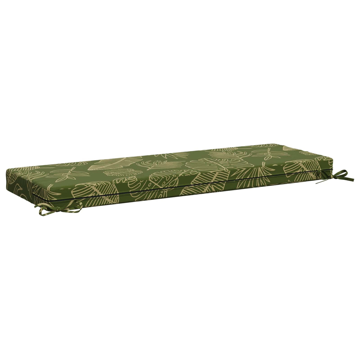 Bankkussen SOEST 100% Polyester Bladontwerp 110 x 40 x 8 cm