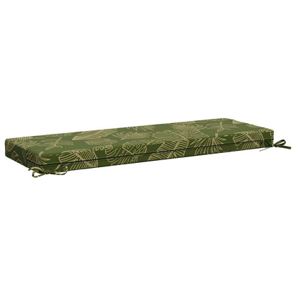 Bankkussen SOEST 100% Polyester Bladontwerp 110 x 40 x 8 cm