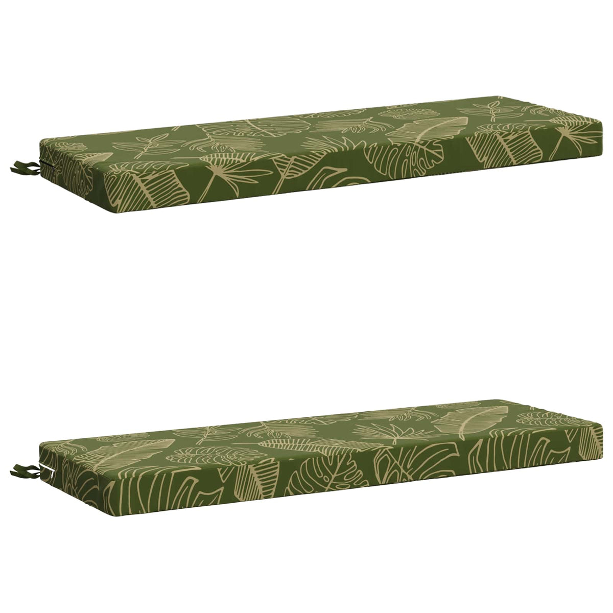 2-delige Bankkussens SOEST 2 st 100% Polyester Bladontwerp