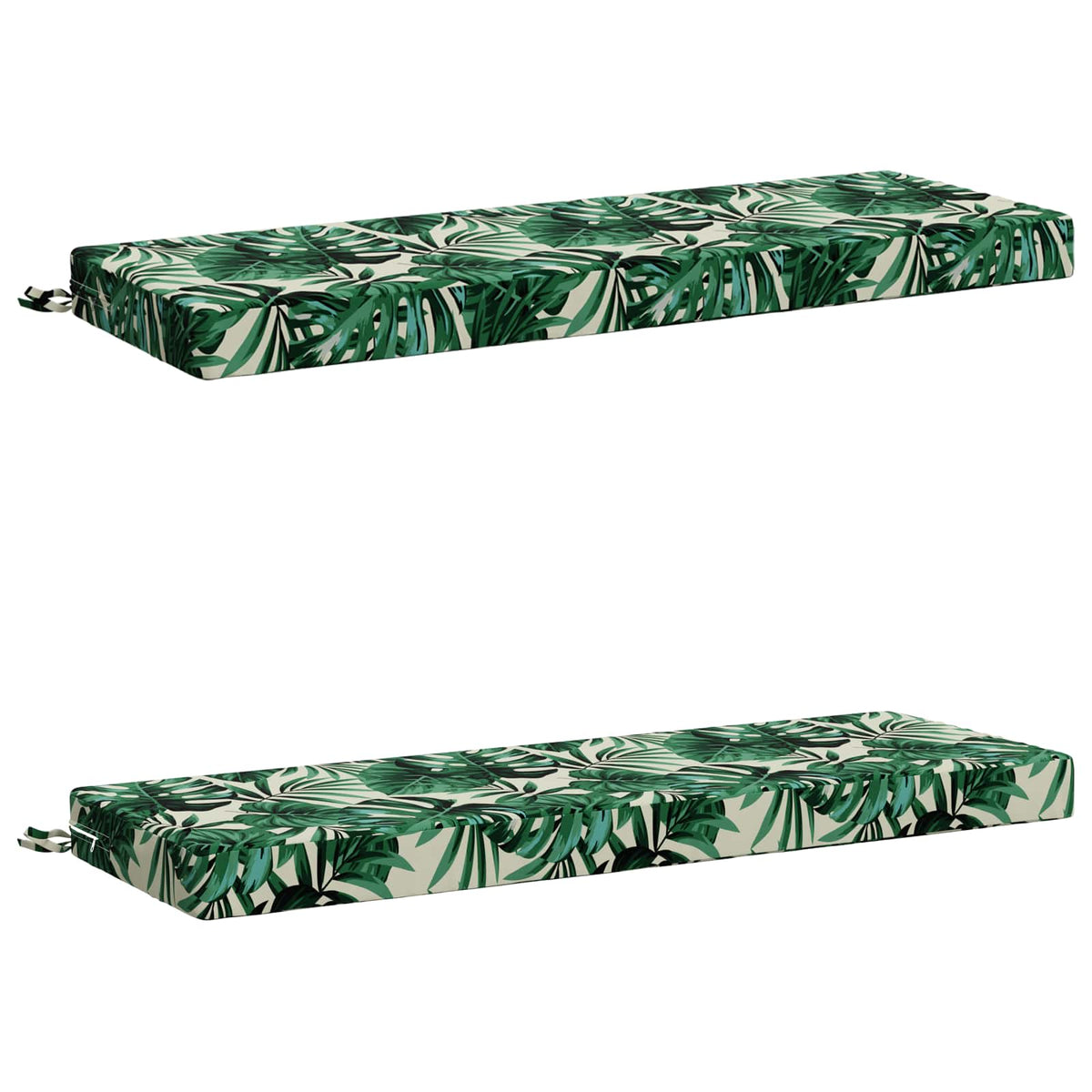 2-delige Bankkussens SOEST 2 st 100% Polyester Bladpatroon