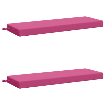 2-delige Bankkussens SOEST 2 st 100% Polyester Roze