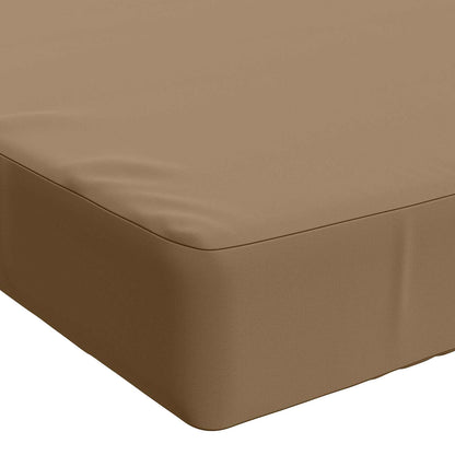 Bankkussen SOEST 100% Polyester Taupe 110 x 40 x 8 cm