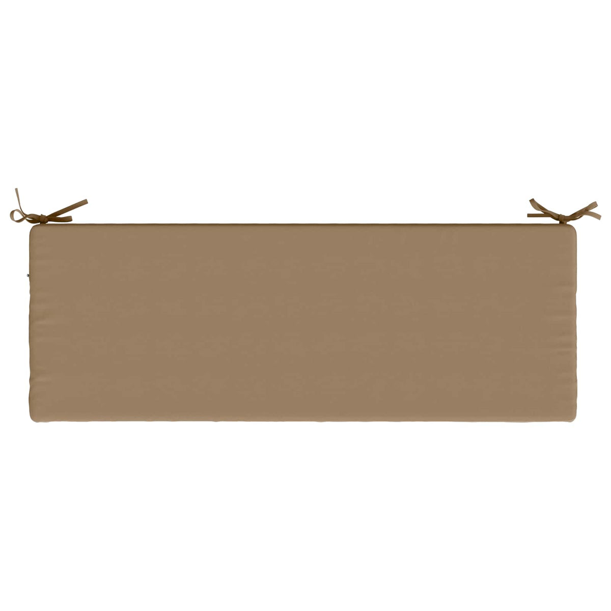Bankkussen SOEST 100% Polyester Taupe 110 x 40 x 8 cm