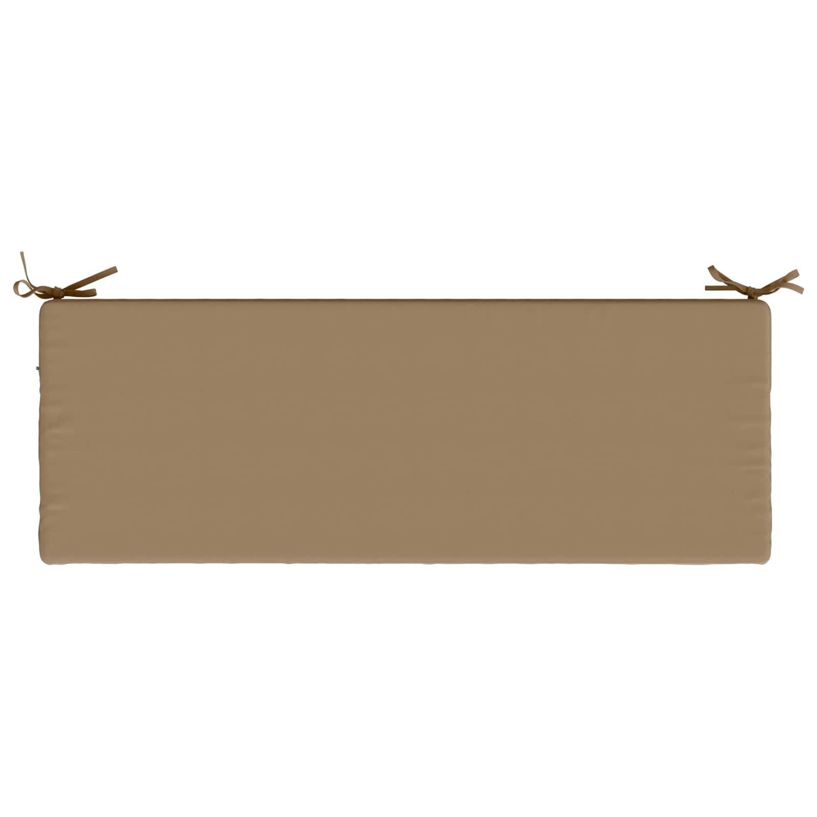 Bankkussen SOEST 100% Polyester Taupe 110 x 40 x 8 cm