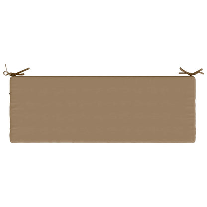 Bankkussen SOEST 100% Polyester Taupe 110 x 40 x 8 cm