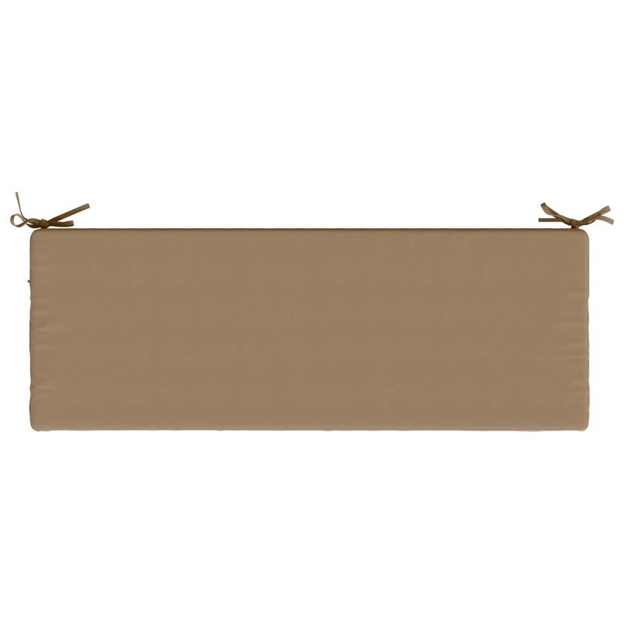 Bankkussen SOEST 100% Polyester Taupe 110 x 40 x 8 cm