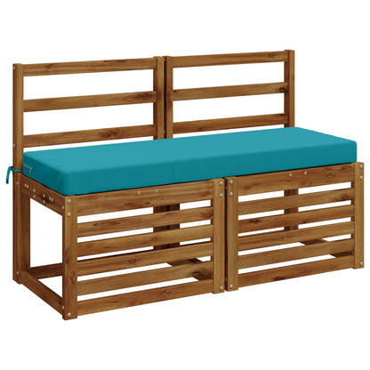 Bankkussen SOEST 100% Polyester Turquoise 110 x 40 x 8 cm