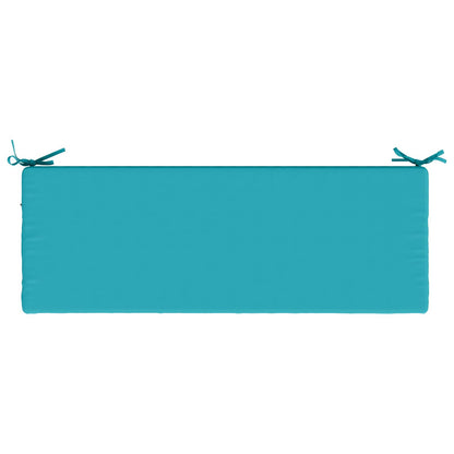 Bankkussen SOEST 100% Polyester Turquoise 110 x 40 x 8 cm