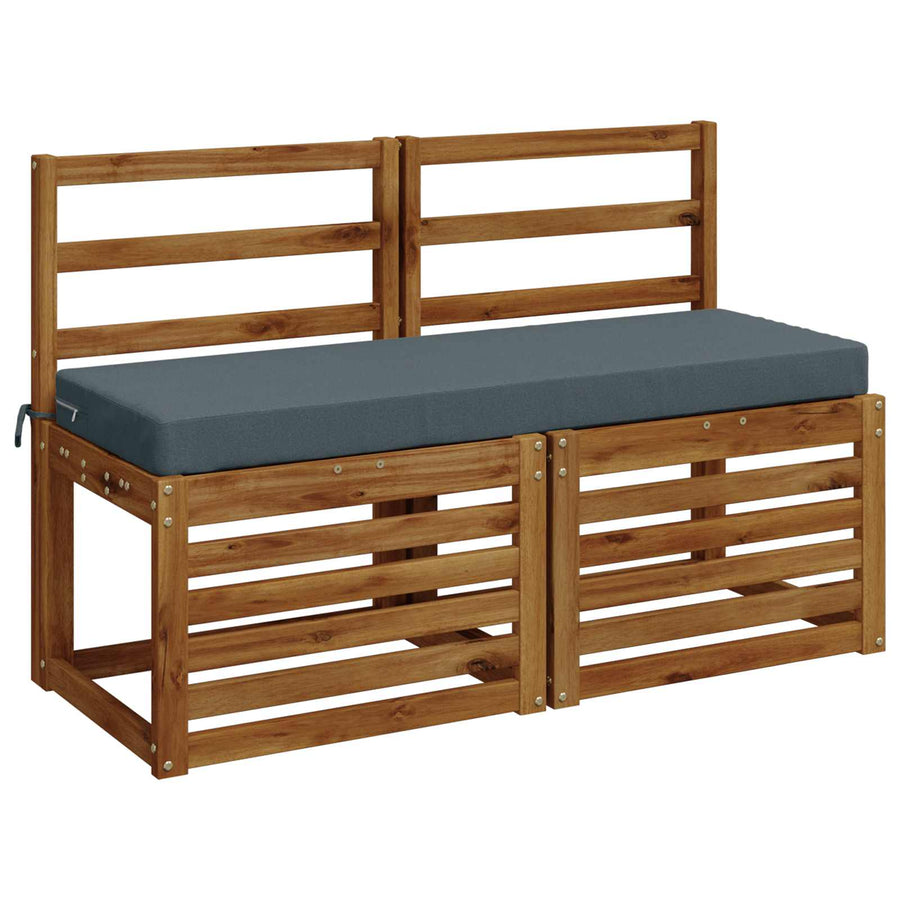 Bankkussen SOEST 100% Polyester Blauw 120 x 40 x 8 cm