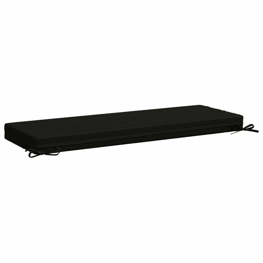 Bankkussen SOEST 100% Polyester Zwart 120 x 40 x 8 cm