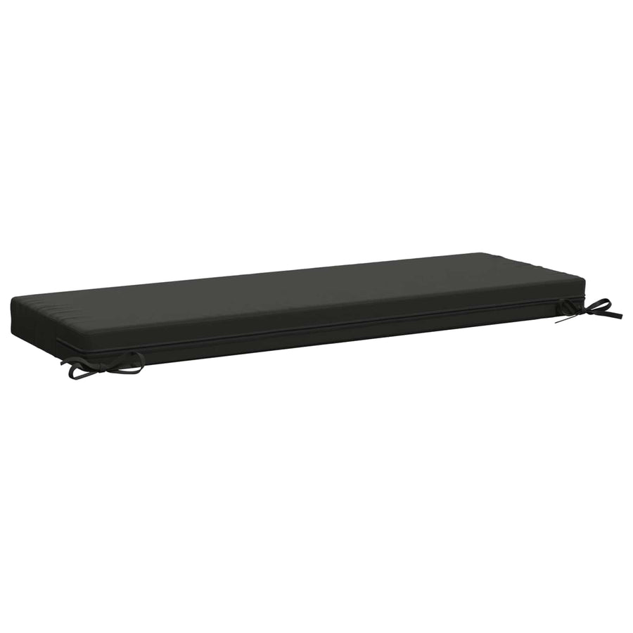 Bankkussen SOEST 100% Polyester Antraciet 120 x 40 x 8 cm