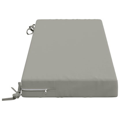 Bankkussen SOEST 100% Polyester Grijs 120 x 40 x 8 cm