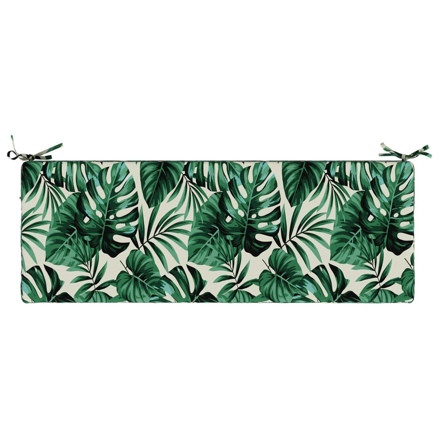 Bankkussen SOEST 100% Polyester Bladpatroon 120 x 40 x 8 cm