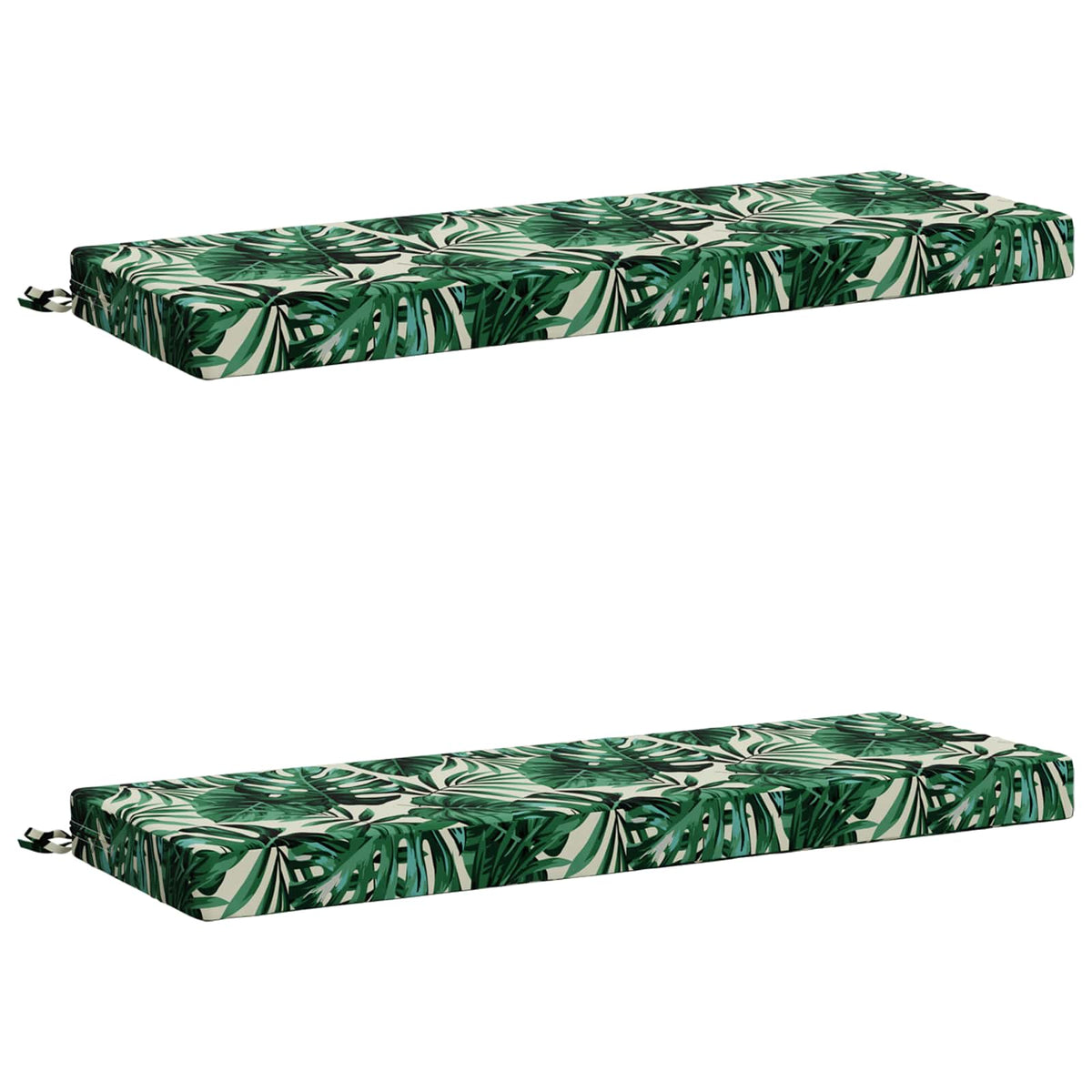 2-delige Bankkussens SOEST 2 st 100% Polyester Bladpatroon