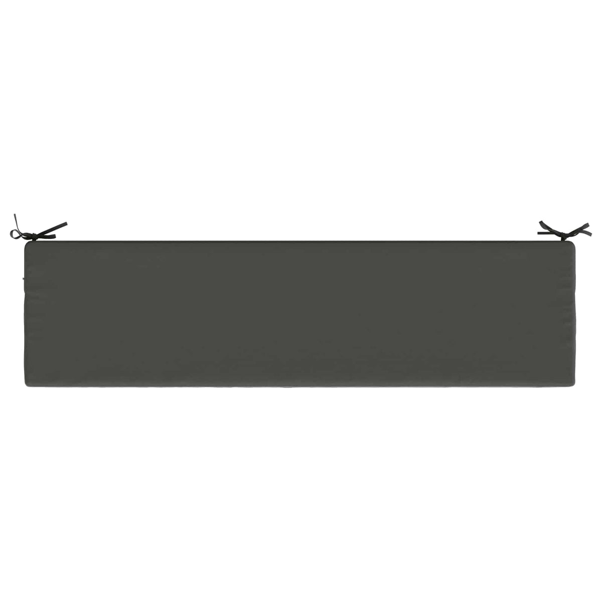 Bankkussen SOEST 100% Polyester Antraciet 140 x 40 x 8 cm
