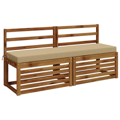 2-delige Bankkussens SOEST 2 st 100% Polyester Beige