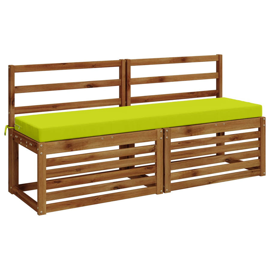 2-delige Bankkussens SOEST 2 st 100% Polyester Helder groen